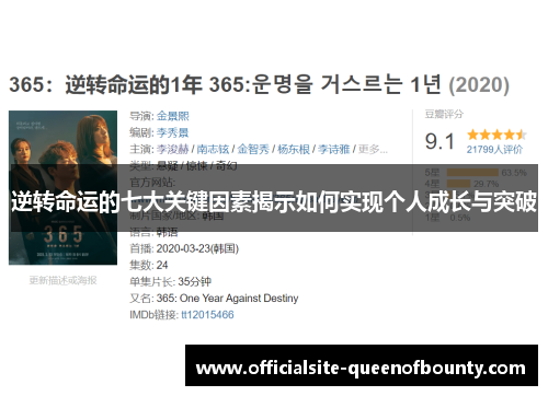逆转命运的七大关键因素揭示如何实现个人成长与突破